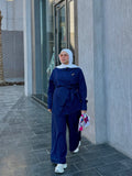 Navy Stripped suit