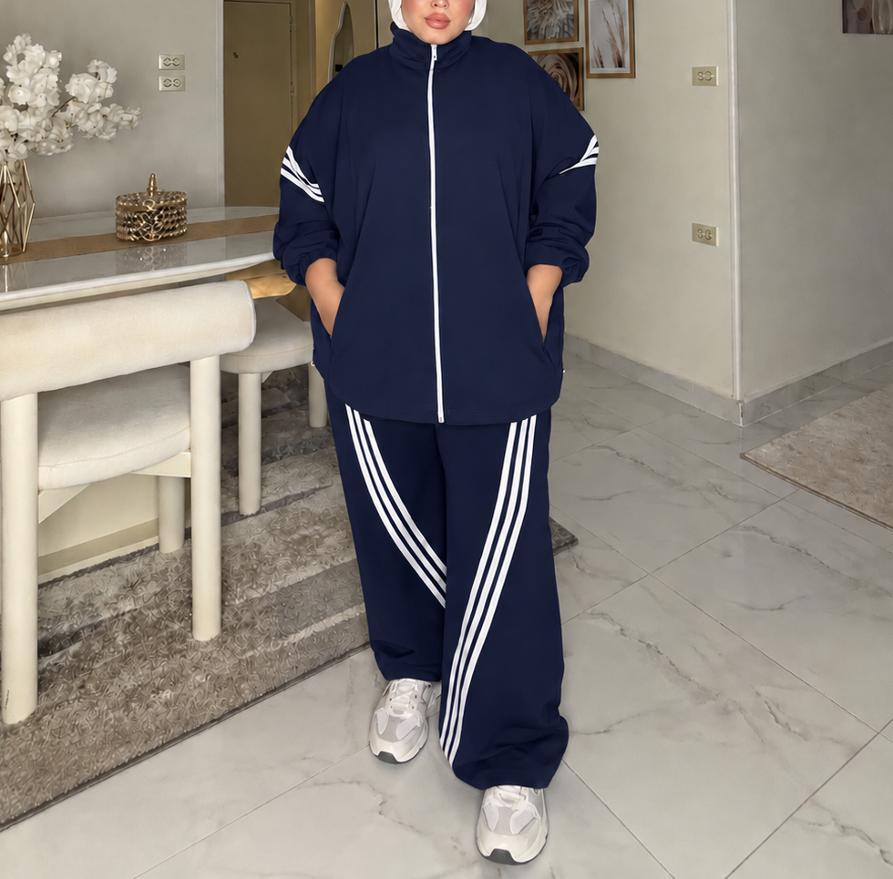 Navy Comfy Suit