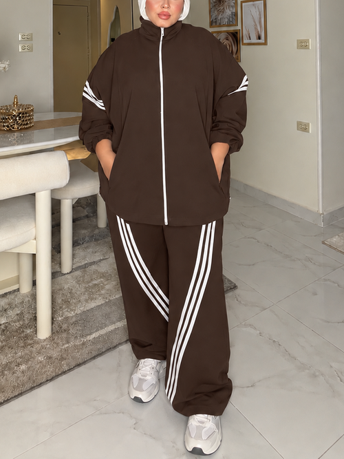 Brown Comfy Suit
