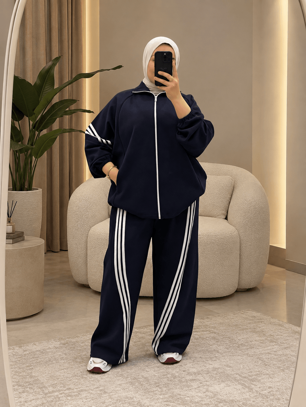 Navy Comfy Suit